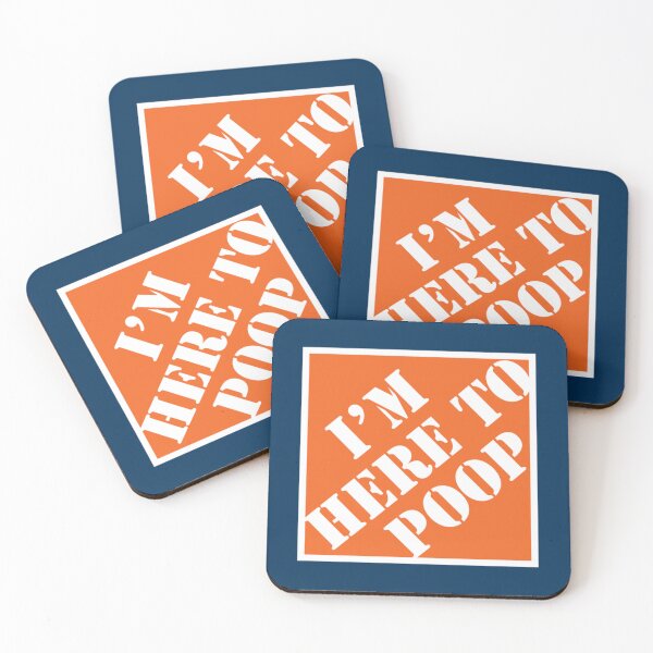 Item preview, Here To Poop   designed and sold by Timmarshall.
