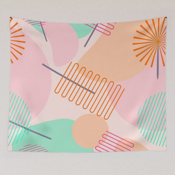 Item preview, Modern Memphis Style designed and sold by TotallyRetroArt.