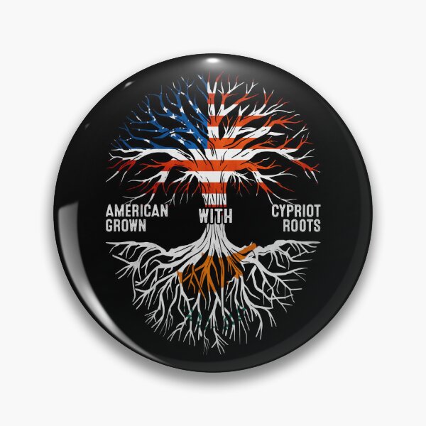 Item preview, American Grown With Cypriot Roots Cyprus Flag designed and sold by MoHaCo.