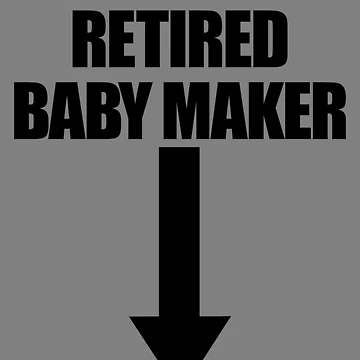 Imagen de la obra Retired Baby Maker Arrow Men's Vasectomy Gift Vasectomy Gear de DynamicDesign