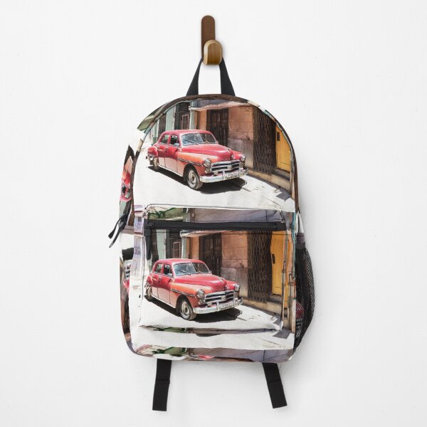 Item preview, Red Cuban Car In Havana, Cuba designed and sold by Paul Thompson Photography.
