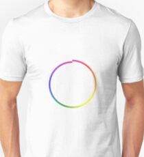 Rainbow Imperfect Circle Unisex T-Shirt