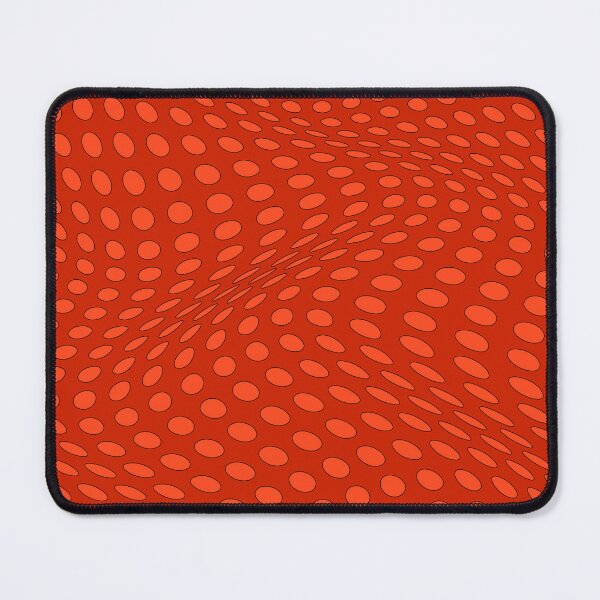 Item preview, Wavy Dots - Burnt Orange designed and sold by SilverPegasus.
