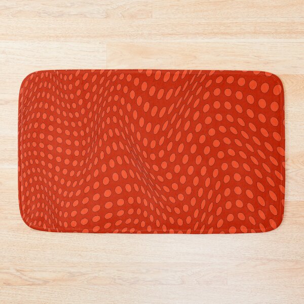 Item preview, Wavy Dots - Burnt Orange designed and sold by SilverPegasus.