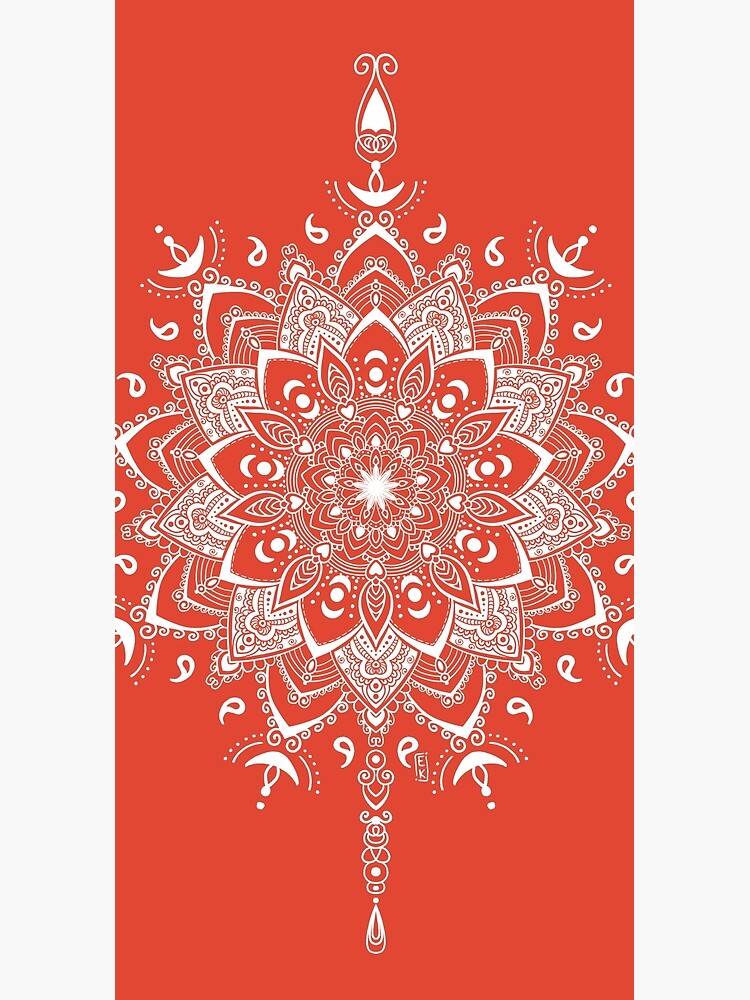 Mandala Scarlet by Ellenkency