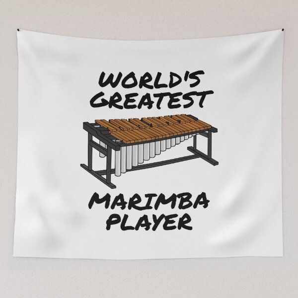 Item preview, World's Greatest Marimba Player Marimbist Percussionist designed and sold by doodlerob.