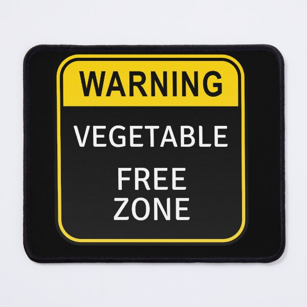 Item preview, Vegetable Free Zone, Funny TShirt designed and sold by BetterLifeToday.