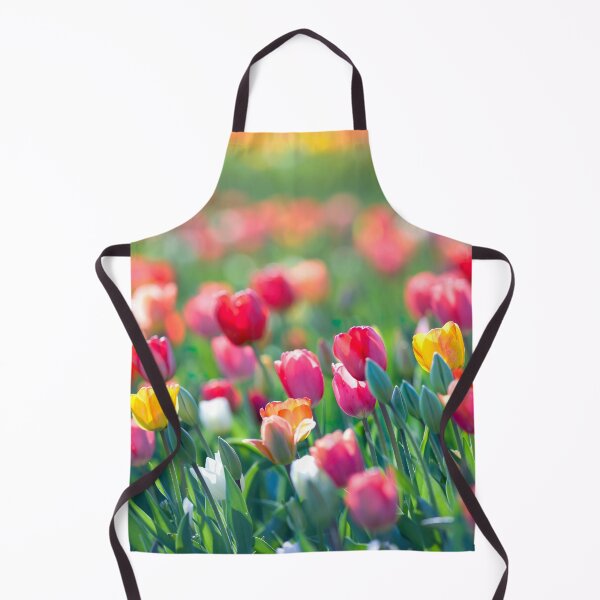 Item preview, Beautiful vibrant wild tulip field designed and sold by CyaniRose.