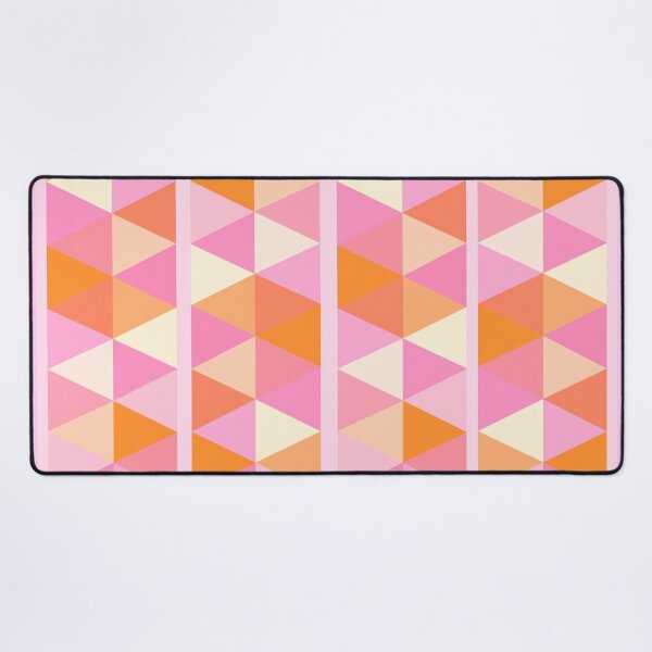 Item preview, Geometric Orange and Pink Pattern designed and sold by OneThreeSix.