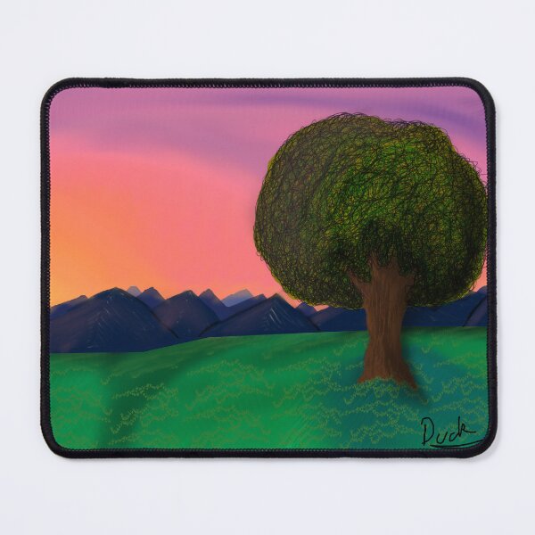 Item preview, Tree at Sunset designed and sold by Duck-Dando.