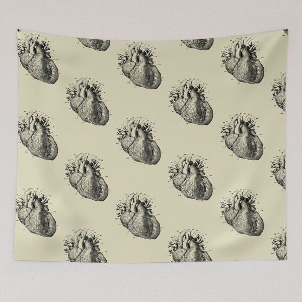 Item preview, Vintage anatomy of the heart  designed and sold by Preslava Genova.