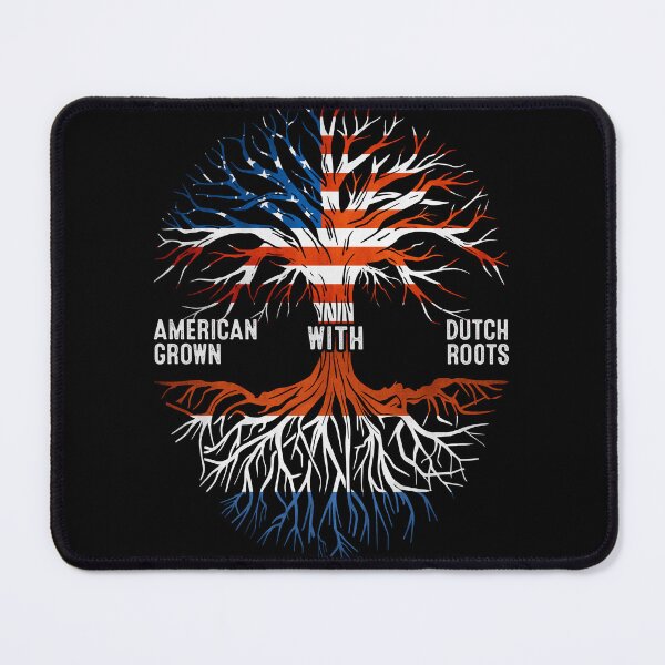 Item preview, American Grown With Dutch Roots Tree Netherlands Flag designed and sold by MoHaCo.
