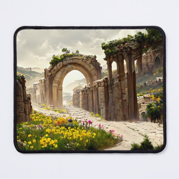 Item preview, Ancient paths and archway. designed and sold by lostcauseblue.
