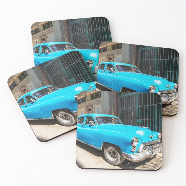 Item preview, Blue Cuban Car In Havana, Cuba designed and sold by Paul Thompson Photography.