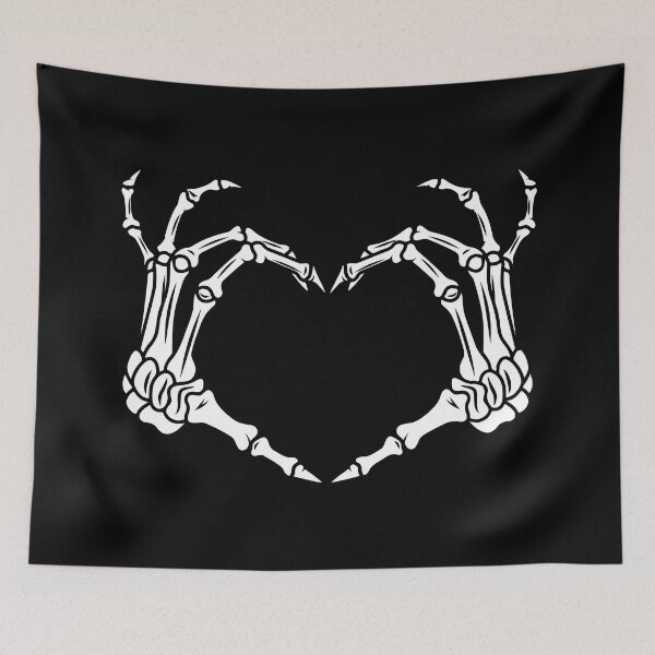 Item preview, Skeleton Hand Heart designed and sold by DAFIN.