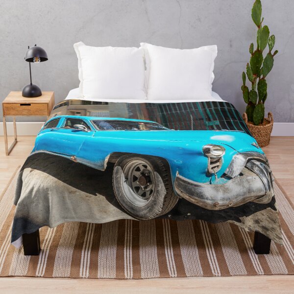 Item preview, Blue Cuban Car In Havana, Cuba designed and sold by Paul Thompson Photography.
