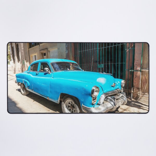 Item preview, Blue Cuban Car In Havana, Cuba designed and sold by Paul Thompson Photography.