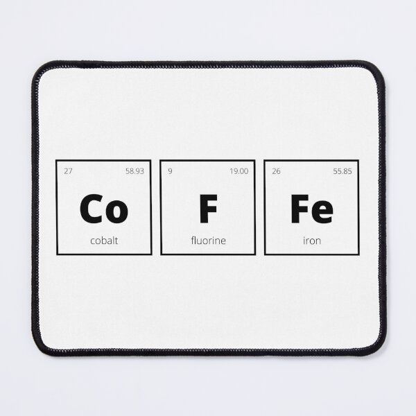 Item preview, Coffee - Periodic Table Of Elements Design (Black Text) designed and sold by Bowenporium :).