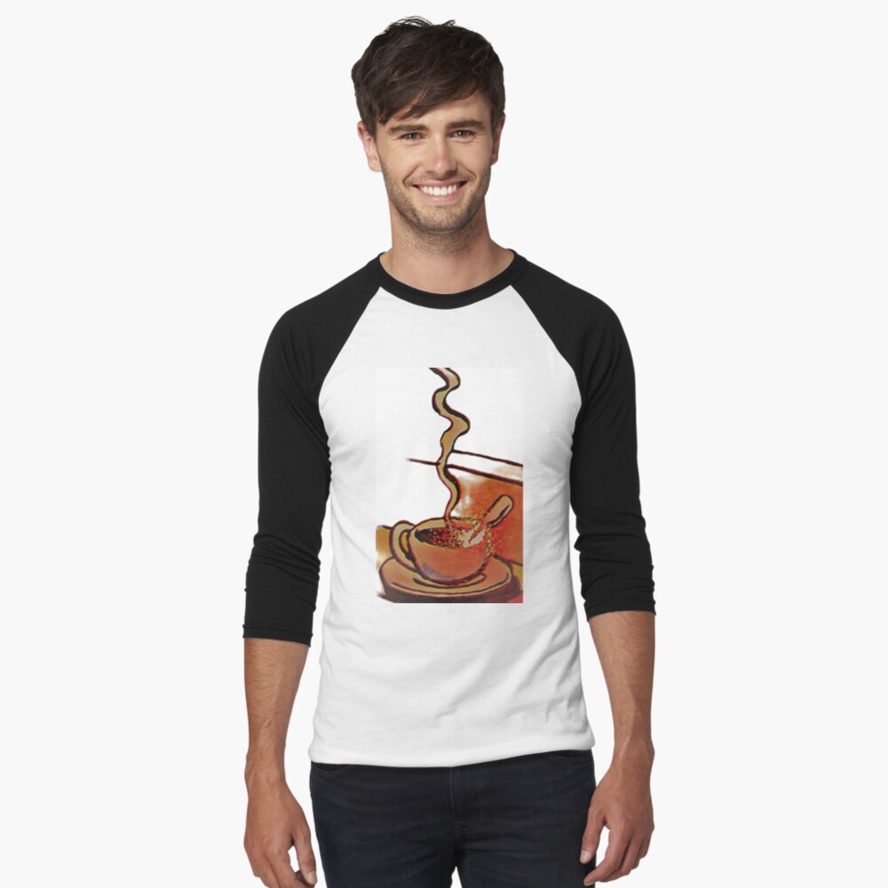 Item preview, Baseball ¾ Sleeve T-Shirt designed and sold by SoulArtSara.