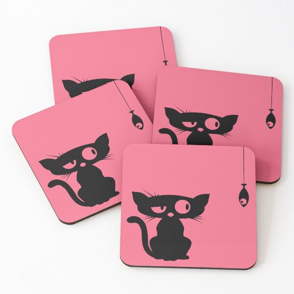 Item preview, Funny Cat and Fish designed and sold by elizaldesigns.
