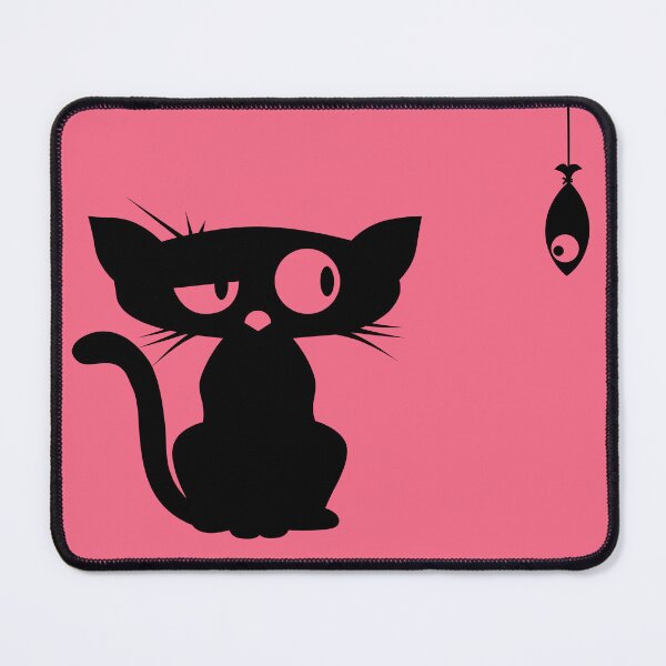 Item preview, Funny Cat and Fish designed and sold by elizaldesigns.