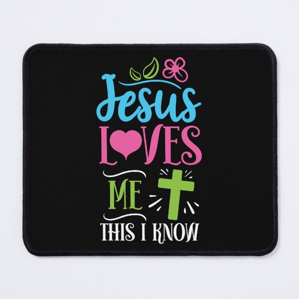Item preview, Jesus Loves Me This I Know Easter Day Quotes designed and sold by haselshirt.