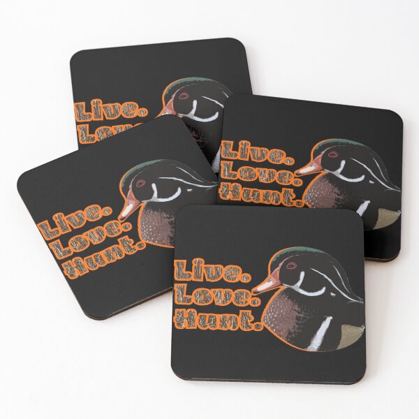 Item preview, Live Love Hunt Wood Duck Design for Duck Hunters designed and sold by LifeCrush.