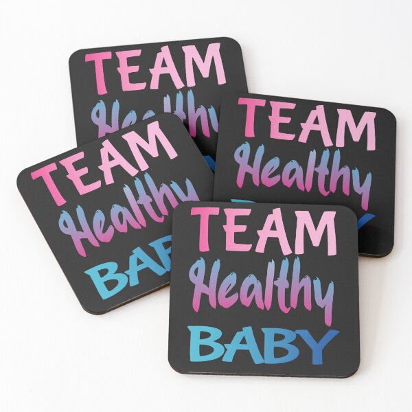 Item preview, Funny Gender Reveal Team Healthy Baby Party designed and sold by Luckydesign1975.