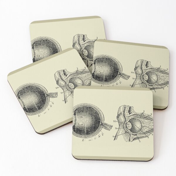 Item preview, Vintage anatomy of the eye  designed and sold by Preslava Genova.