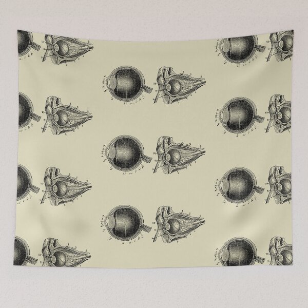 Item preview, Vintage anatomy of the eye  designed and sold by Preslava Genova.
