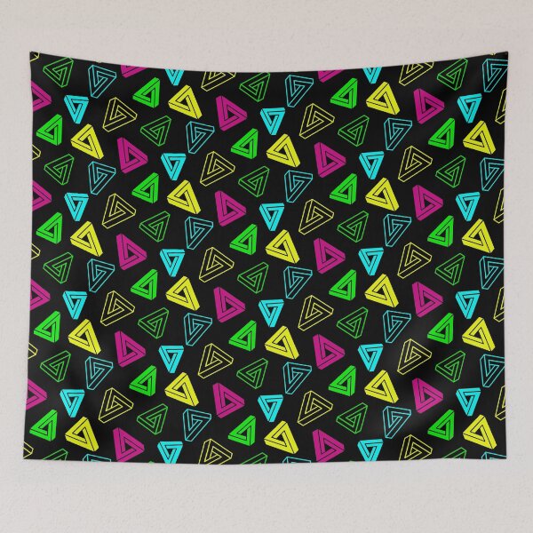Item preview, Penrose triangle - Optical Illusion - 3D Geometric Abstract designed and sold by CarolFreire.