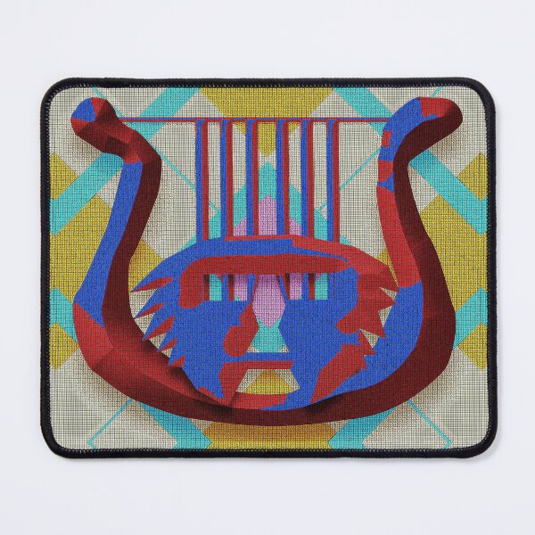 Item preview, MASK TRIBAL TRADITIONAL MEDIEVAL HARP PATTERN. designed and sold by Ralek.