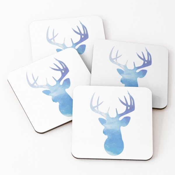Item preview, Buck Head- blue designed and sold by Stephanndesigns.