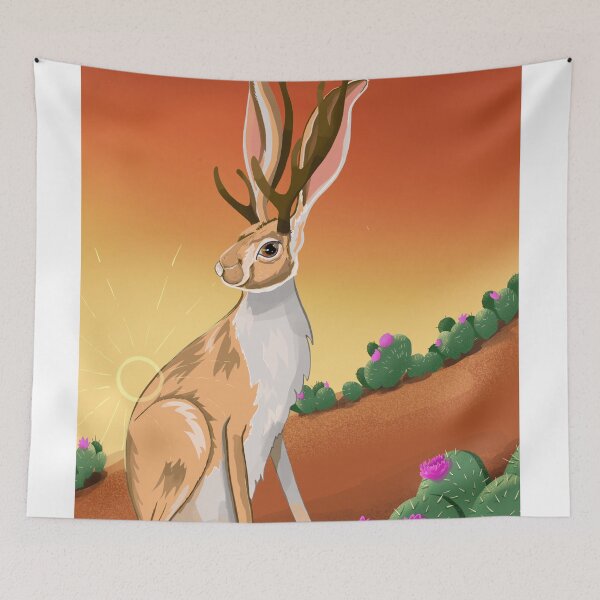 Item preview, Western Jackalope designed and sold by marleywrightart.