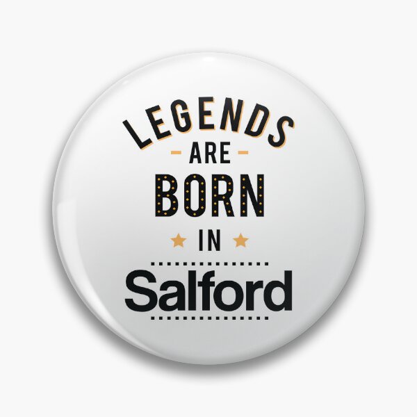 Item preview, Legends Are Born In Salford designed and sold by GoodVibesWX9.