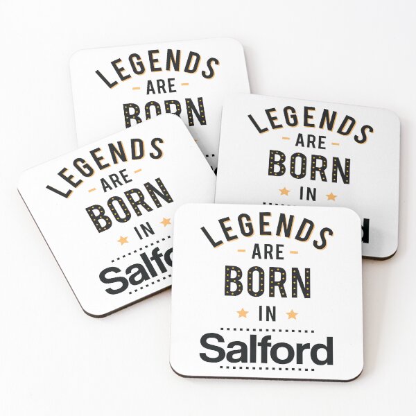 Item preview, Legends Are Born In Salford designed and sold by GoodVibesWX9.