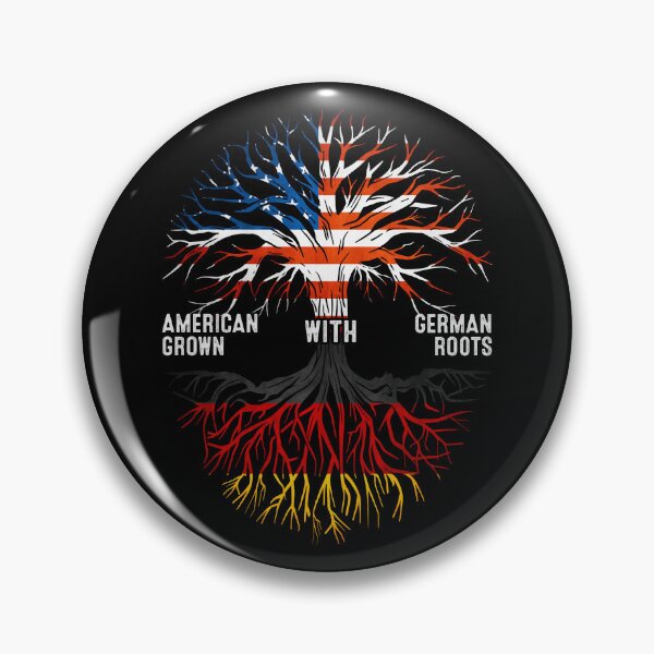 Item preview, American Grown With German Roots Tree Germany Flag designed and sold by MoHaCo.