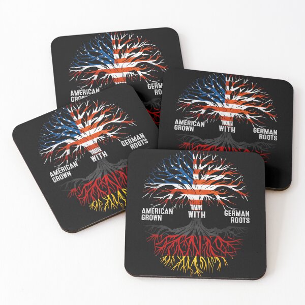 Item preview, American Grown With German Roots Tree Germany Flag designed and sold by MoHaCo.
