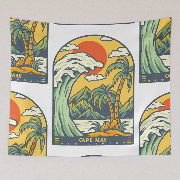 Item preview, Cape May New Jersey designed and sold by LanikaiBeach.