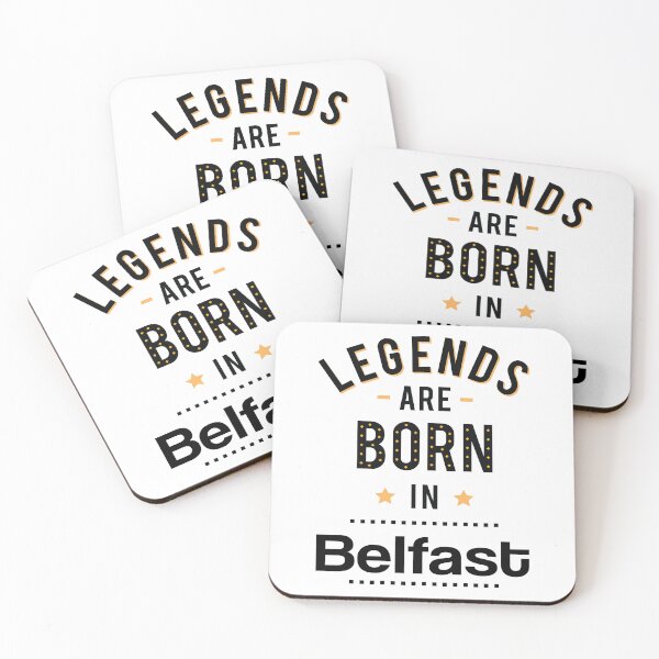 Item preview, Legends Are Born In Belfast designed and sold by GoodVibesWX9.
