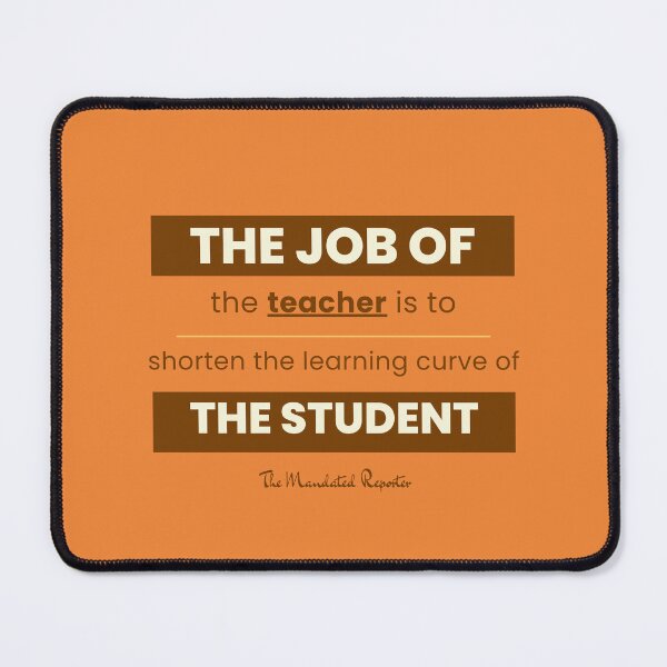 Item preview, The Job of the Teacher - Orange designed and sold by TheReporter1.