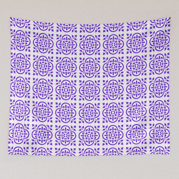 Item preview, Art Deco Style Repeat Pattern Blue designed and sold by taiche.