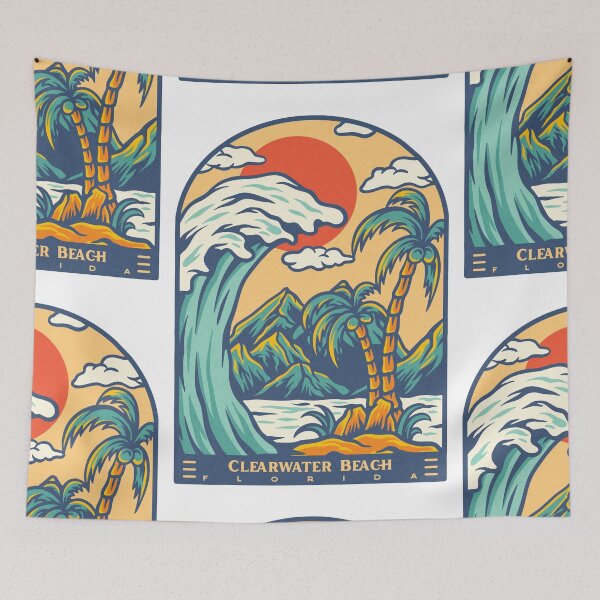 Item preview, Clearwater Beach Florida designed and sold by LanikaiBeach.
