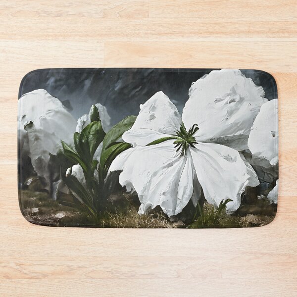 Item preview, White petunia flowers designed and sold by fizzribbit.