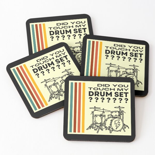 Item preview, Did You Touch My Drum Set designed and sold by AMERICANCHEEZ.