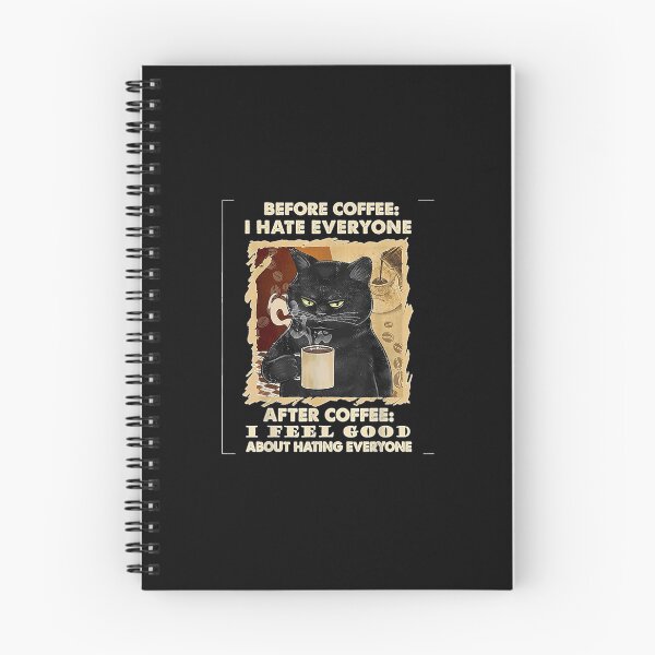 Item preview, Before Coffee I Hate Everyone After Coffee Black designed and sold by apigacayn.