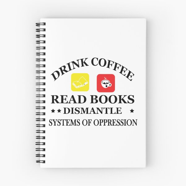Item preview, drink coffee read books dismantle systems of oppression Tank Top designed and sold by artzaka.