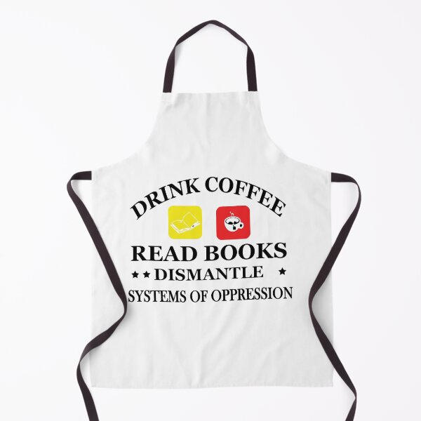 Item preview, drink coffee read books dismantle systems of oppression Tank Top designed and sold by artzaka.