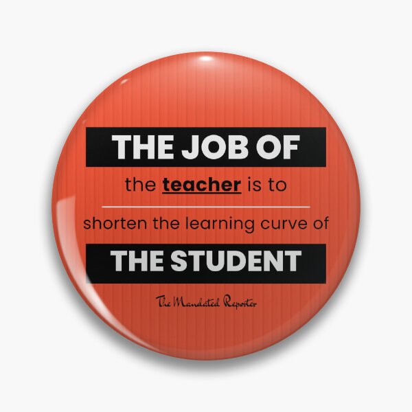 Item preview, The Job of the Teacher - Red designed and sold by TheReporter1.
