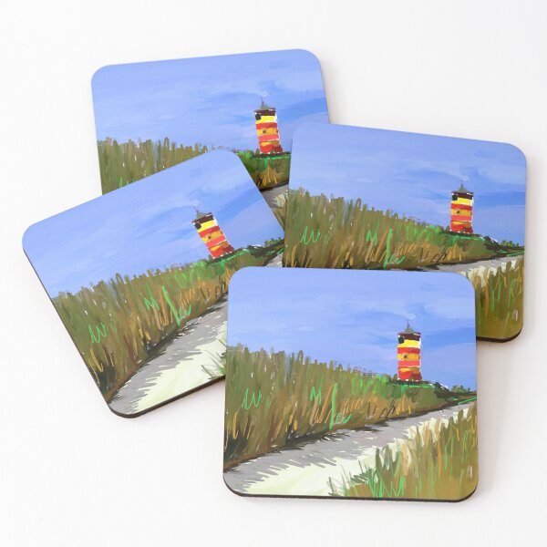 Item preview, lighthouse landscape painting designed and sold by KARTICK DUTTA.